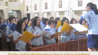 Video thumbnail of "salam bagimu maria (PS 628)"