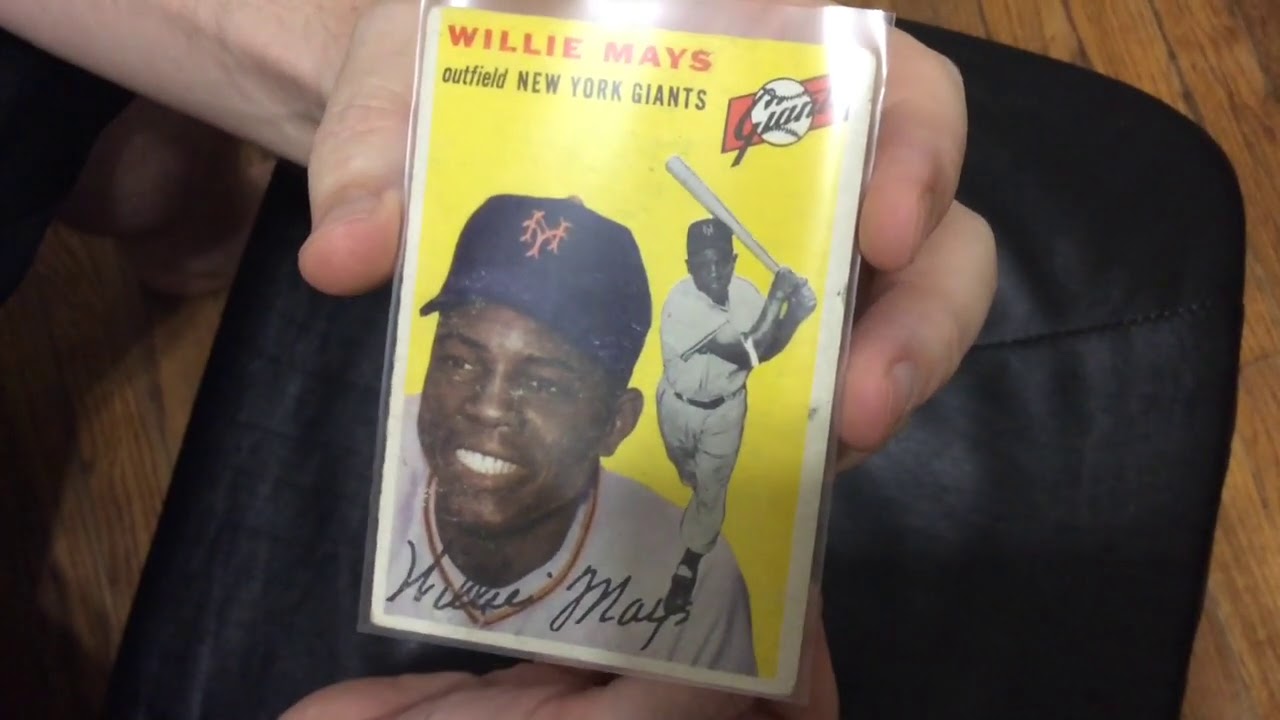 Top Ten San Francisco/New York Giants Baseball Cards