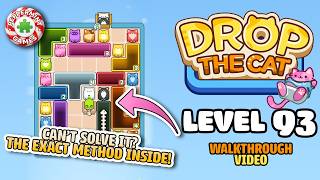 Drop the Cat - Level 93 Walkthrough Solution