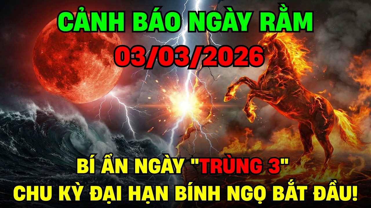 Cảnh Báo 03/03/2026: Ngày 