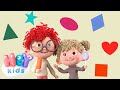 Les formes en chanson ! 🔺◾️ | Apprendre les Formes pour Bébé | HeyKids en Français