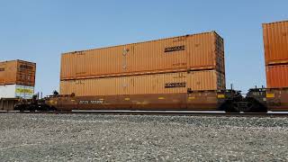 Northbound BNSF stack train 7/28/18