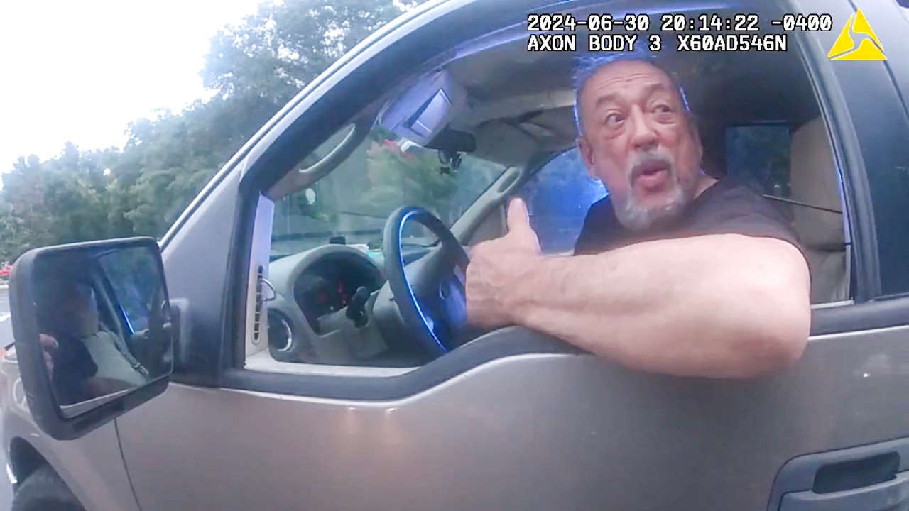 Repeat DUI Offender Found Pantless and Drunk Behind the Wheel - YouTube