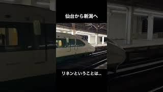 《東北新幹線》JR東日本E2系J66編成　大宮発車