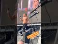  red hot chili peppers support act iggy pop front of stage 06262023 mannheim live concert music