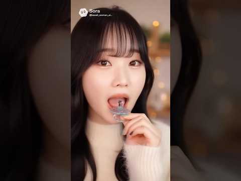 ASMR video of beautiful women eating pacifiers 🤤 #shorts#asmr#beauty#sexy#rip