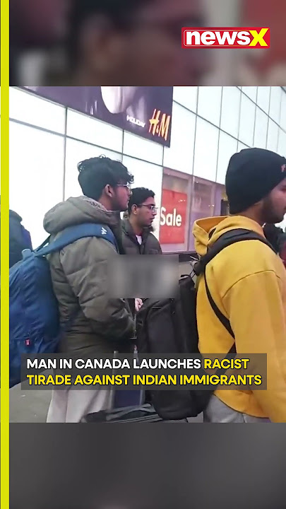 #watch Man Targets Indian Immigrants With Racist Remarks In Canada; Video Goes Viral
