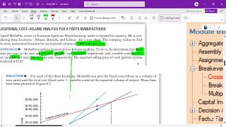 LOCATION STRATEGY AND CROSS-CHARTS WITH SOFTWARE