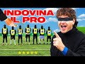  indovina il calciatore professionista da bendato serie b