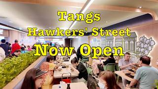 Orchard Road TANGS Hawkers' Street Now Open 18 Aug 2025 #singapore #hawkerfood #food #dinner #new