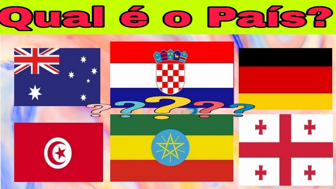 ADIVINHE O PAÍS PELA BANDEIRA / Impossível acertar todas / QUIZ