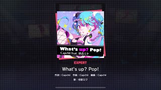 [Project Sekai] Hatsune Miku What’s up? Pop! (Expert 31)