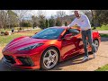 Taking Delivery of a 2021 C8 Corvette Z51[Red Mist]