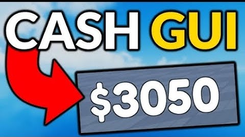 How to Make a Cash Display GUI in Roblox Studio - Roblox Scripting Tutorial
