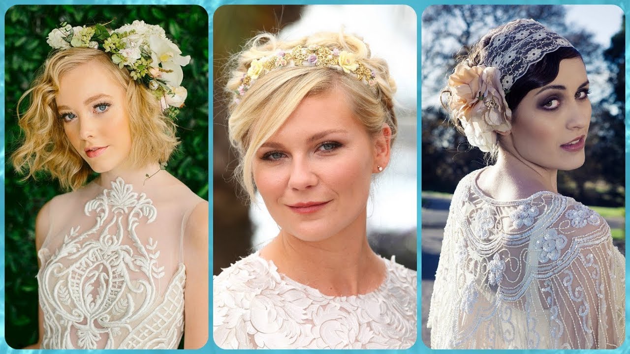 Moda Acconciature Da Sposa Capelli Corti Youtube