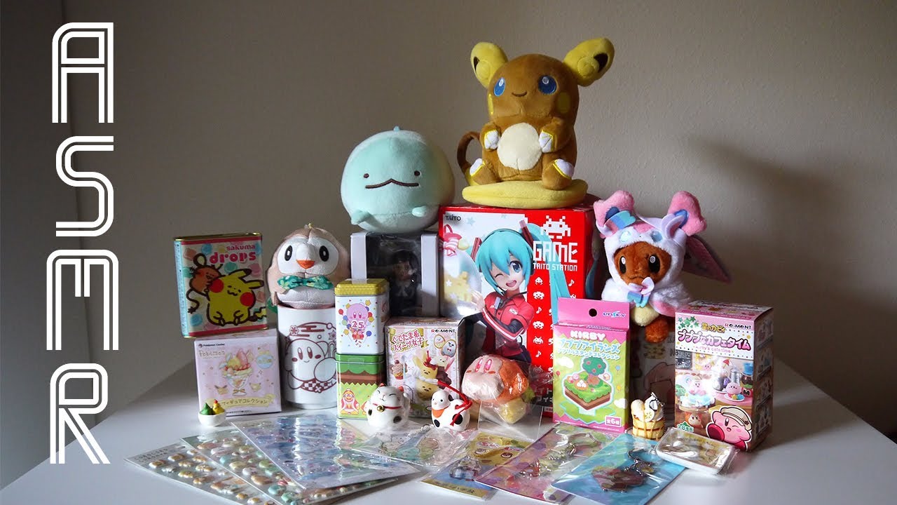 ASMR Japan Trip Haul - (Whispering, Packaging Sounds)