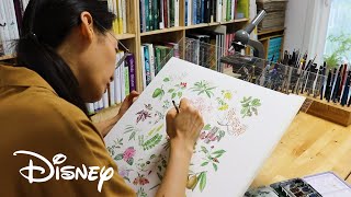 [정글 크루즈] 그림 그리는 식물학자 '신혜우' 보태니컬 아트 영상