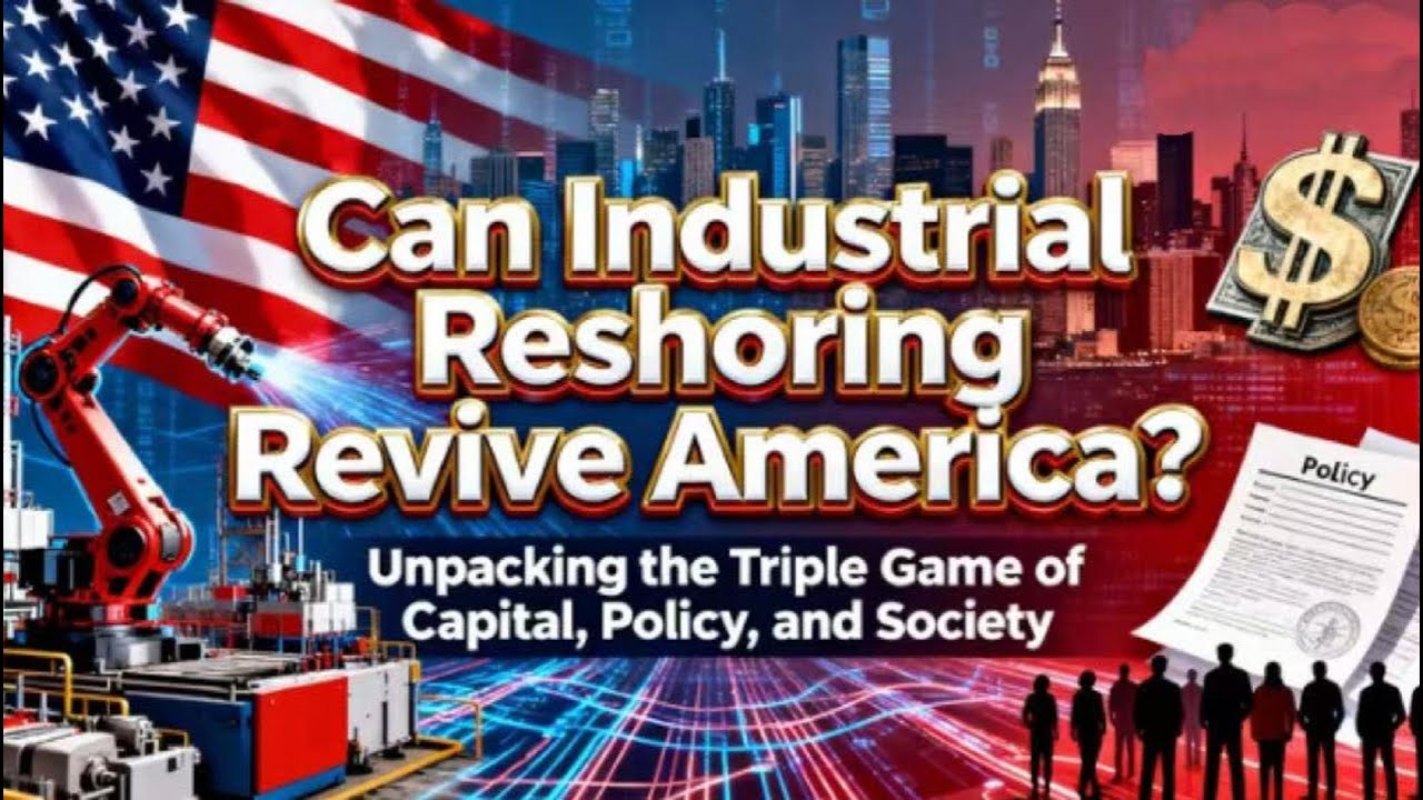 Can industrial reshoring save America? A fierce battle between capital and public welfare