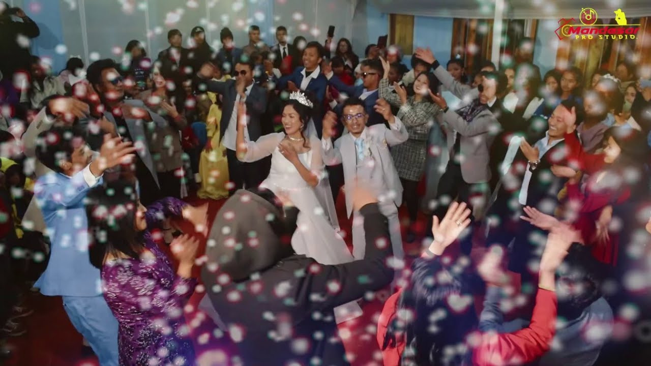 NDCYM Music Ministry Dance with the Bride  Groom IAID HA KA LYNTI U TRAI  BB Wedding 010224