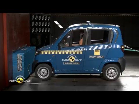 Euro NCAP 2016 Quadricycle Tests