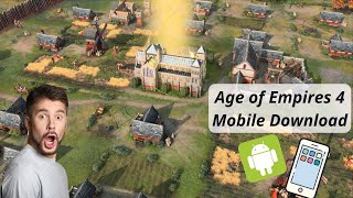 Age of Empires 4 game iOS & Android - How to get on Mobile (2025). screenshot 1
