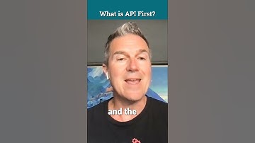 What is API First? Axway experts answer API questions. #shorts