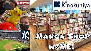 NYC is an Otaku HEAVEN! | Manga Shop w/Me & Chat at Kinokuniya and Nintendo Store