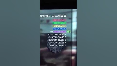 MW3 Knockback mod
