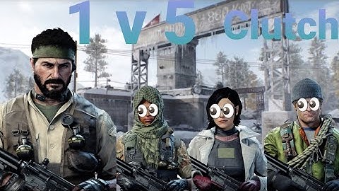 Crazy 1v5 Clutch (Search and Destroy)