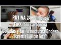 Rutina 24h sin papá /Fussiloni carbonara/Coladas y tarifa nocturna de Endesa/Haremos BLW con Nico?
