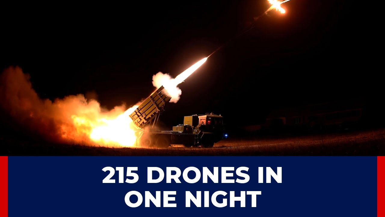 Drone Apocalypse: 215 Shaheds Blackout Ukraine in Single Night