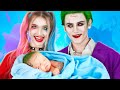 Superheroes Expecting a Baby! Harley Quinn and Joker Became Parents