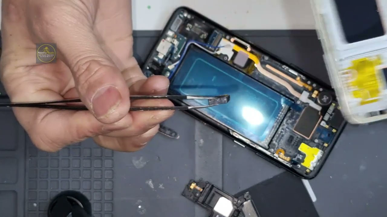 Samsung Galaxy S8 (SM-G950F) Smashed LCD Screen Replacement 4K Full Video Tutorial