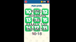 Kunci Jawaban Kuis FAMILY 100 Indonesia Level 10-18 screenshot 4