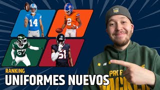 RANKING UNIFORMES NUEVOS NFL 2024