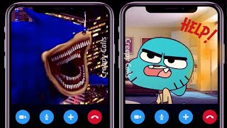Sonic Tapes Calls And Scares Gumballs Joy Virus Scary Calls