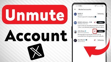 How To Unmute Account On X (Updated)