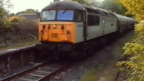 Fleetwood Branch Freight – Class 56 Hauls Burn Naze Tanks at Thornton