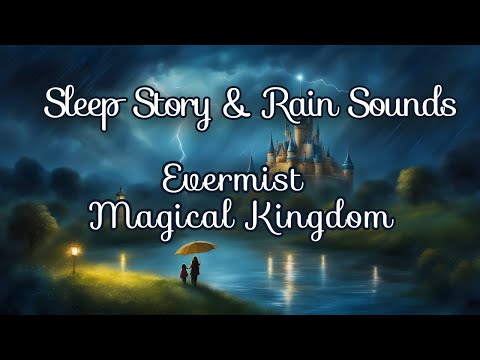 Magical Kingdom Sleep Story With Rain Sounds For Sleep | Bedtime Story Meditation Adults
