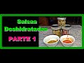 SALSAS DESHIDRATADAS (receta incluida) PARTE 1 SALSA VERDE Y SALSA ROJA