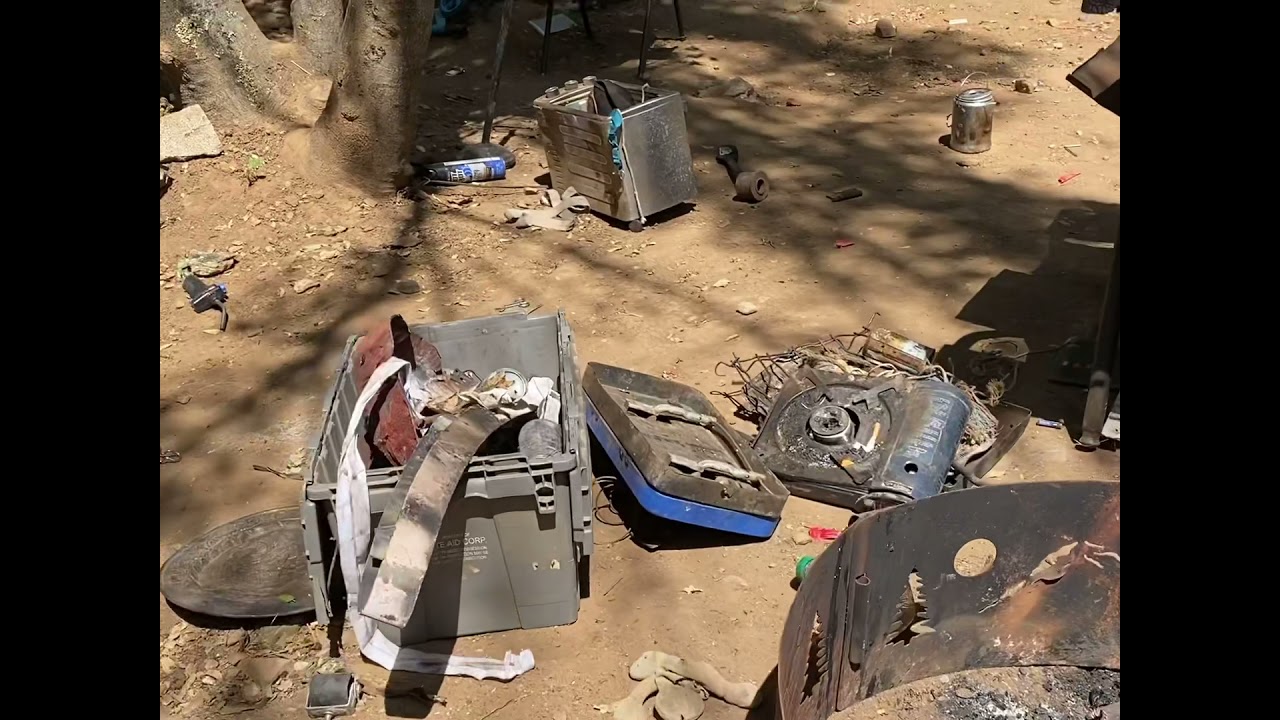 Homeless Camp Behind Pioneer Market, Mariposa California YouTube