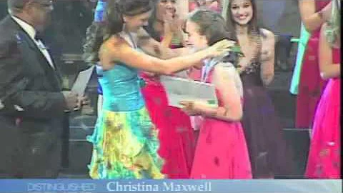 Christina Maxwell - Distinguished Young Woman of A...