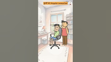 कुर्सी का Angular Momentum | #physics #angularmomentum #rotationalmotion #11thphysics #jee #neet