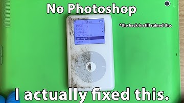 How to fix a scratched iPod Classic