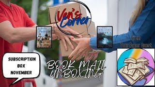 Book Mail: November 2024 from Your Paper Quest