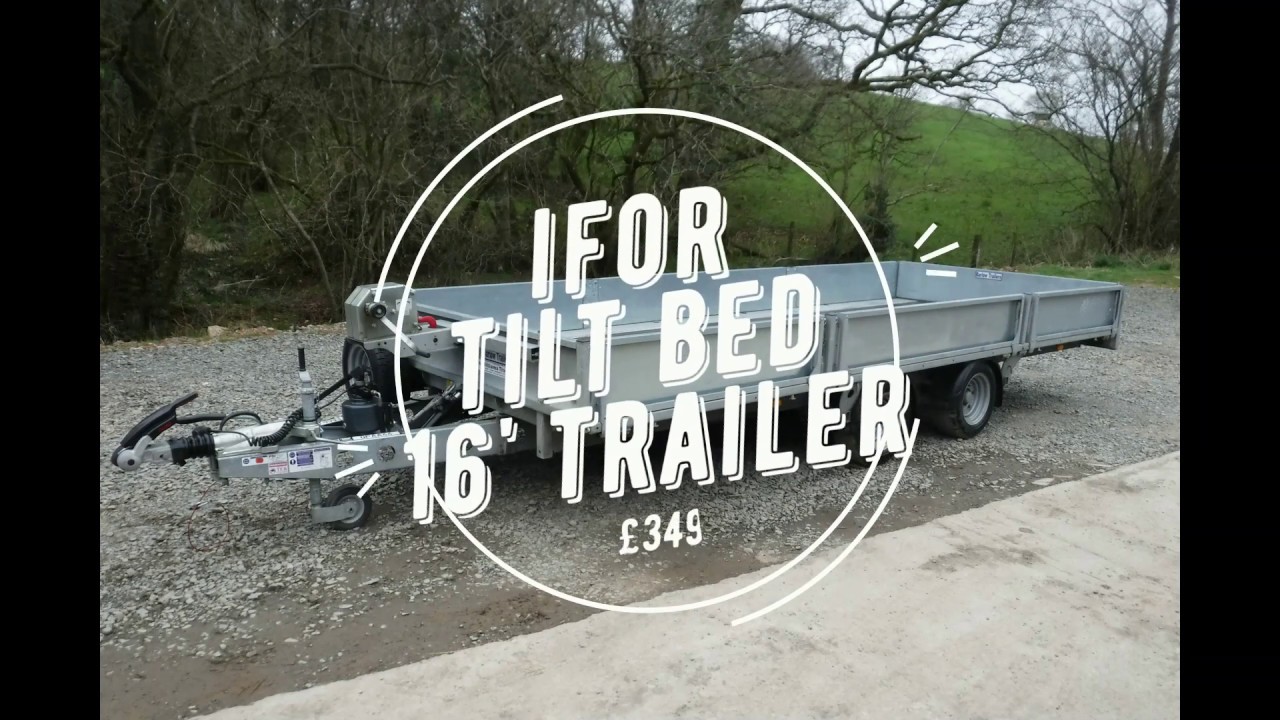 IFOR WILLIAMS TILTBED TRAILER SOLD BY www.catlowdycarriages.com