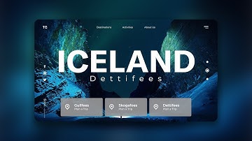 UI UX Design - How to Make Beautiful Travelling Agency website - Adobe Photoshop - Fazil Studio