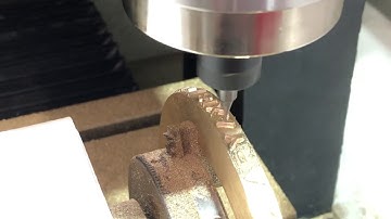 Small CNC Machine With Rotary 4th Axis | 4th axis rotary