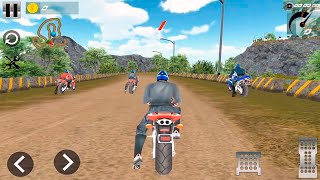 Fast Motor Bike Rider 3D - #2 Gameplay Android Game - Heavy Bike Racing Games screenshot 5
