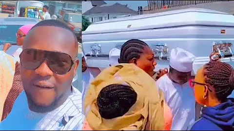 Yomi Fabiyi,Other Attends The Funeral Rites For The Mother Of Popular Yoruba Actress Remi Surutu